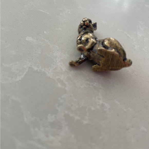 Gold Rabbit Figurine - Picture 4 of 4